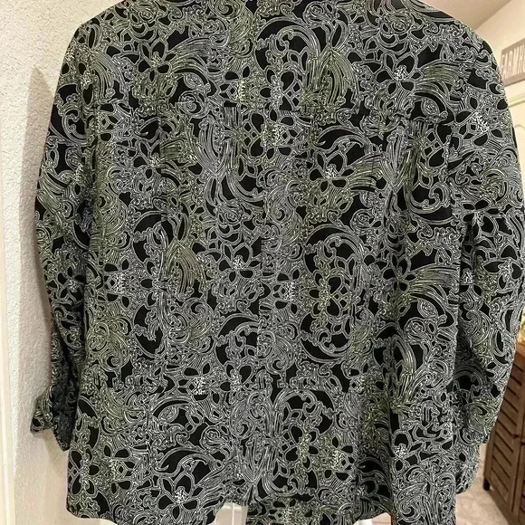 - Coldwater Creek Cotton Jacket Size 16, Pre-Owned EUC - Picture 7 of 7